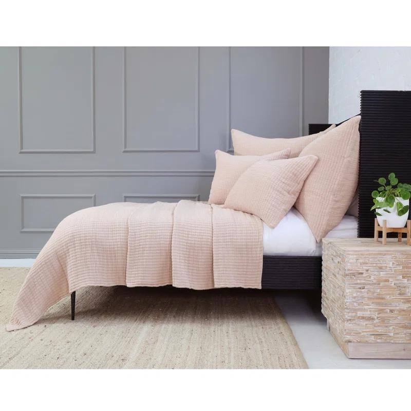 Vancouver Cotton Coverlet by Pom Pom at Home - Amber / King