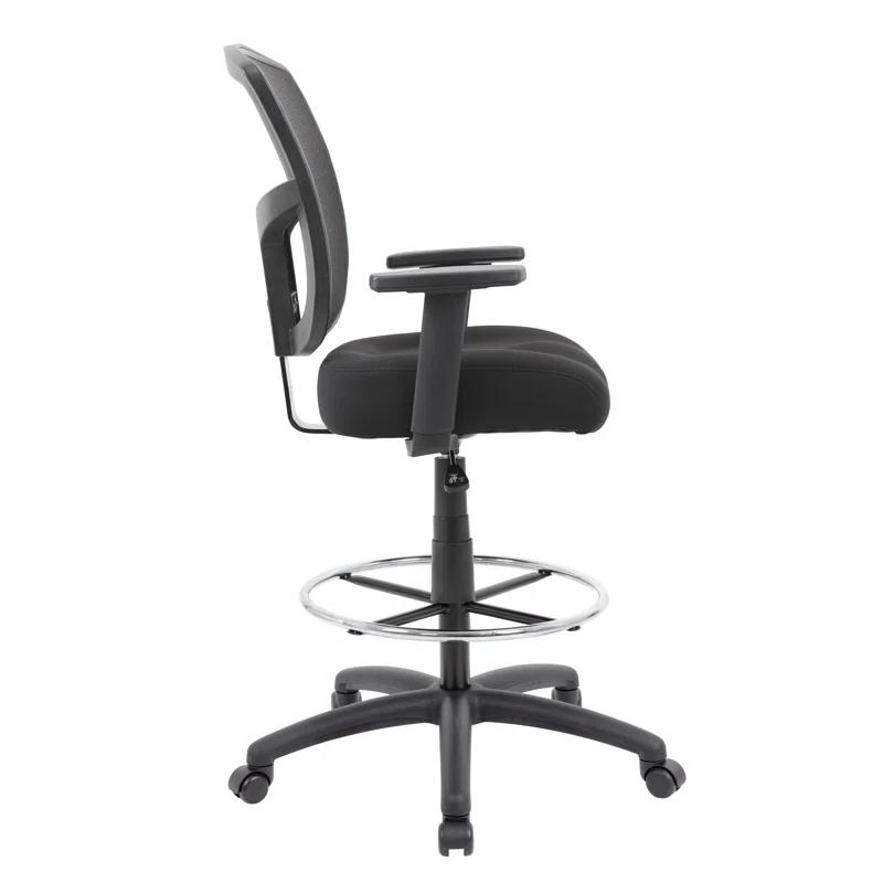 Boss Office Products Mesh Drafting Chair