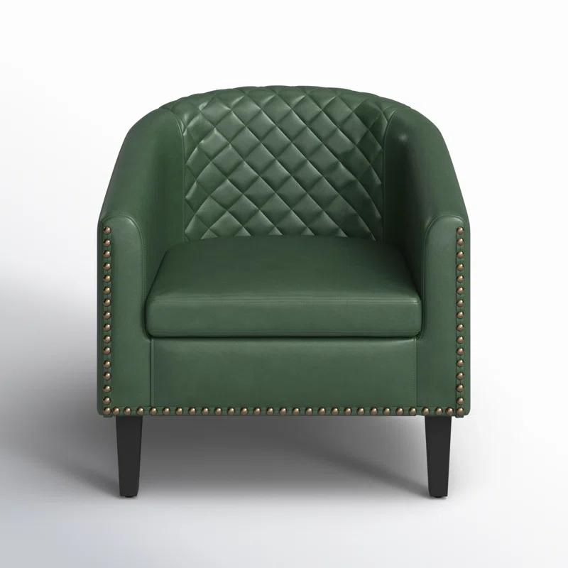 Boney 29 " Wide Tufted Barrel Chair