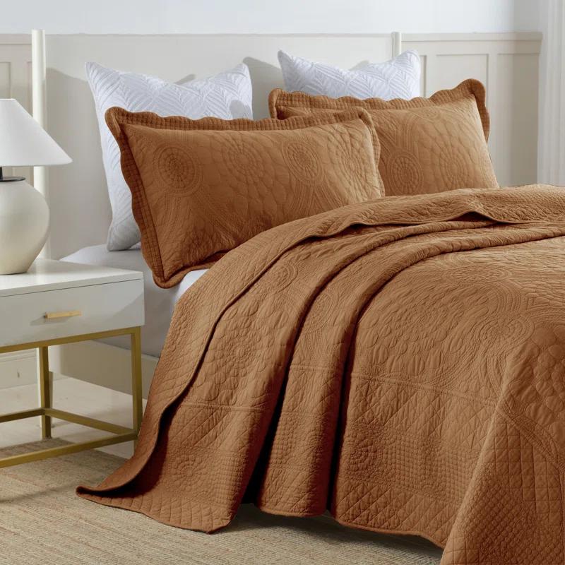 MarCielo Tfshasta Cotton Twill Patchwork Quilt Set