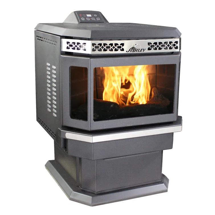 Ashley Hearth Ashley Bay Front Pellet Heater - Solid Fuel Appliance