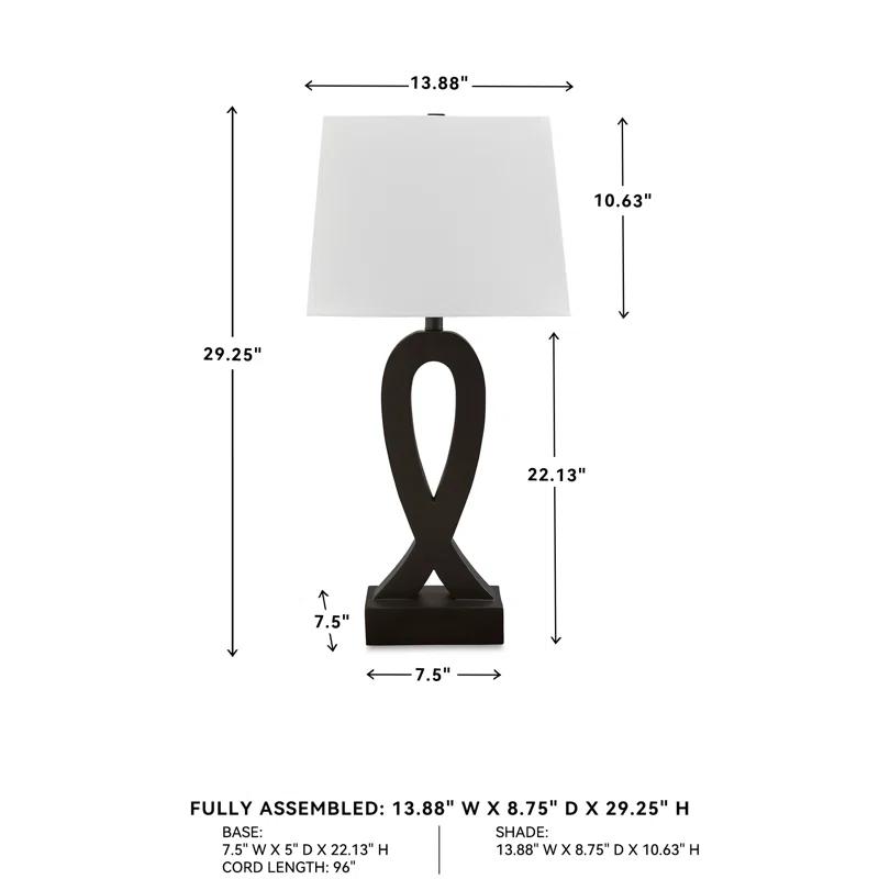 Wrought Studio™ Lushonda Other,Resin Table Lamp (Set of 2)