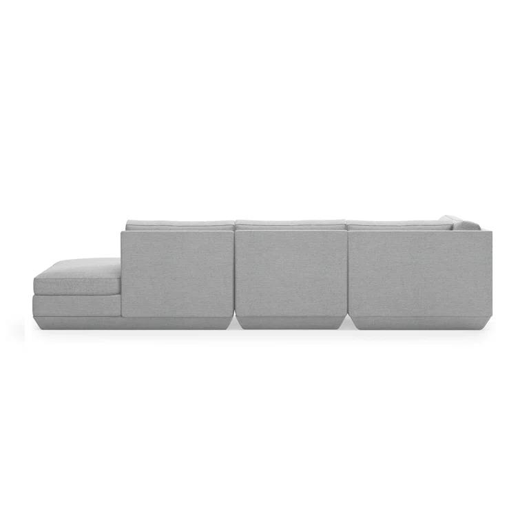 Gus* Modern Podium Modular 4 PC Lounge Sectional B