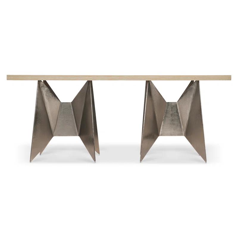 Solaria 72'' Solid Wood Top Console Table