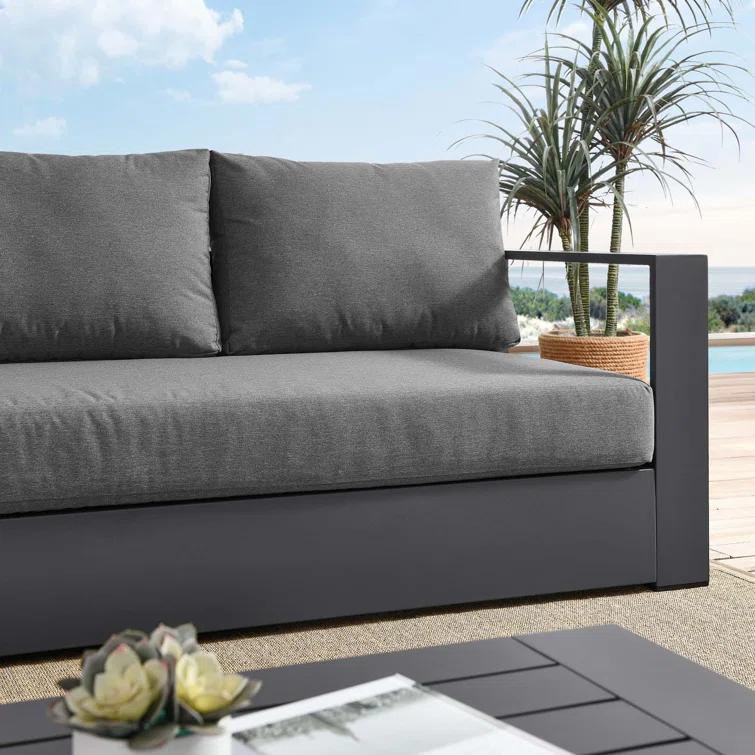 Modway Modway Tahoe Outdoor Patio Powder-Coated Aluminum Sofa