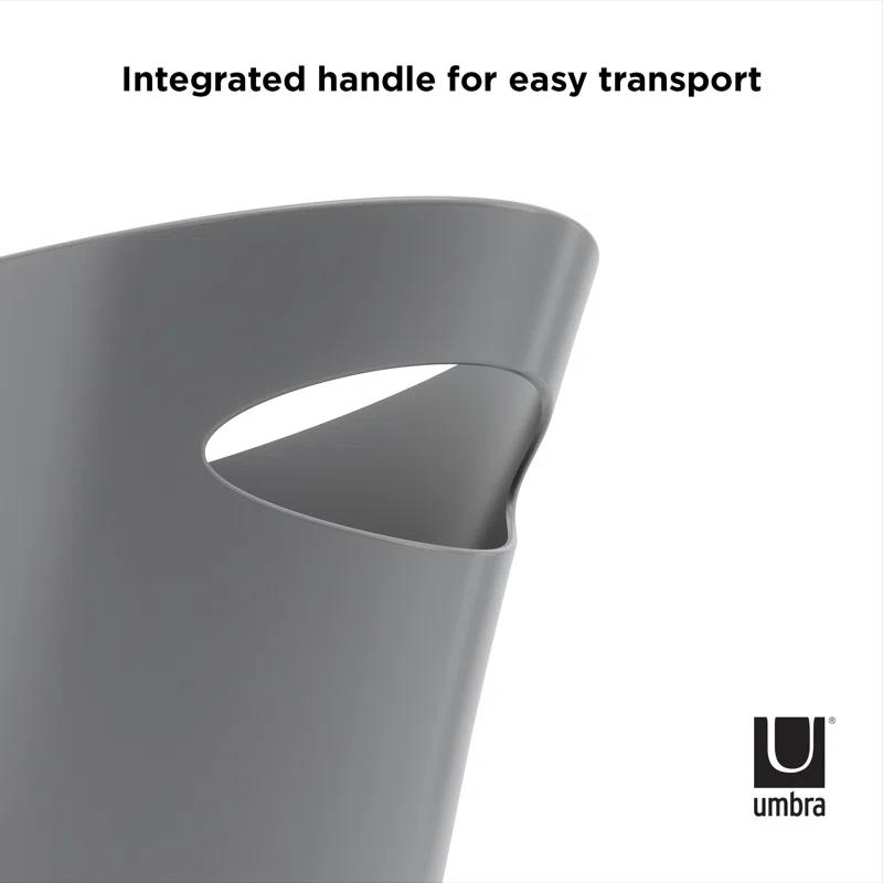 Umbra Skinny Plastic Open Waste Basket - 2 Gallons