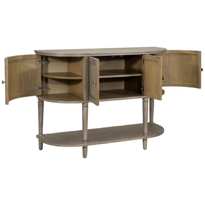 Ayanna Accent Cabinet With Lower Shelf