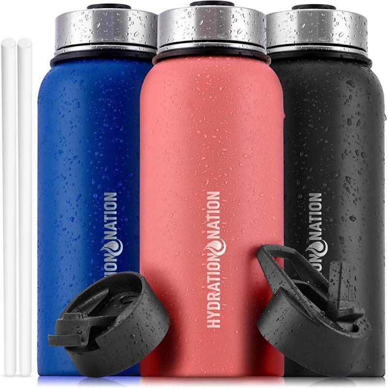 Zulay Kitchen Zulay Kitchen Stainless Steel Vacuum Insulated Water Bottle by Hydration Nation - 32 oz
