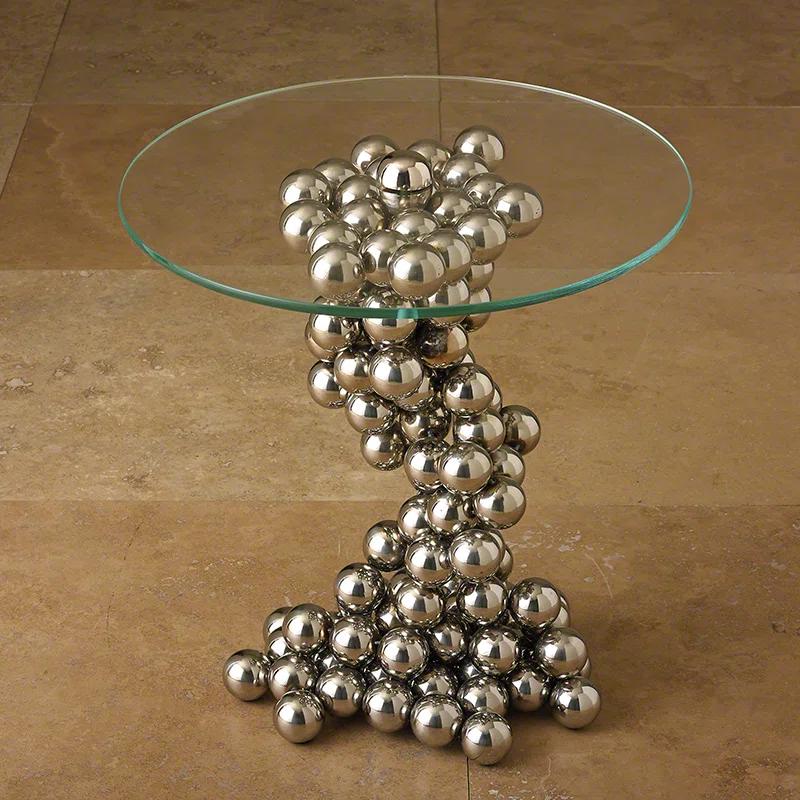 Sphere Table-Nickel