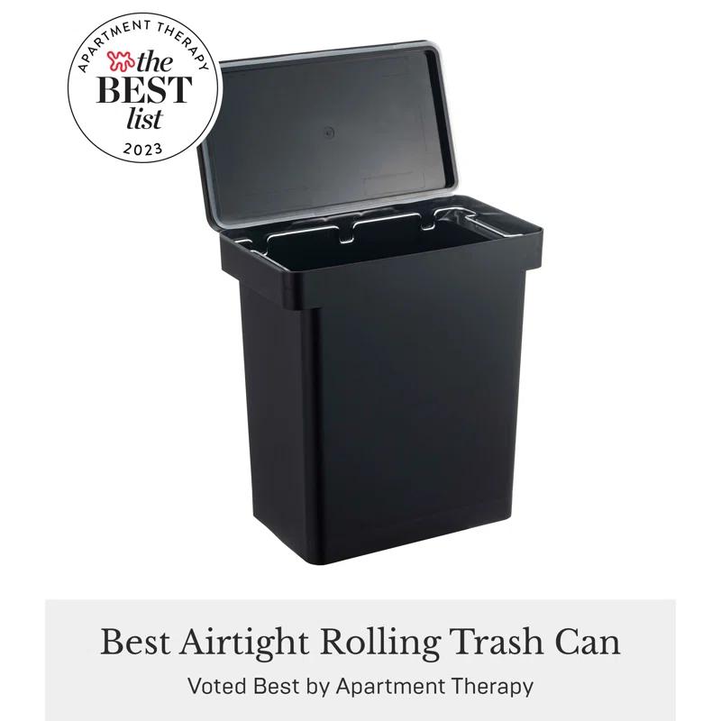 Yamazaki Home Tower 6.6 Manual Lift Trash Can