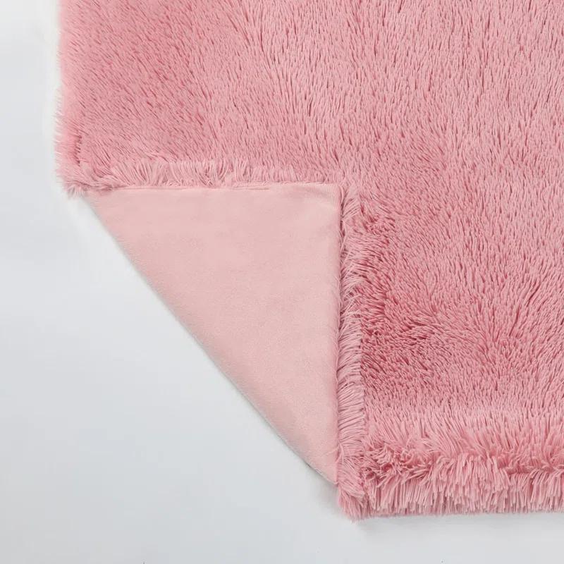 Kate Aurora Kate Aurora Regal Luxe Oversized Ultra Soft & Fuzzy Lined Accent Throw Blanket-50Wx70L In.-Beige