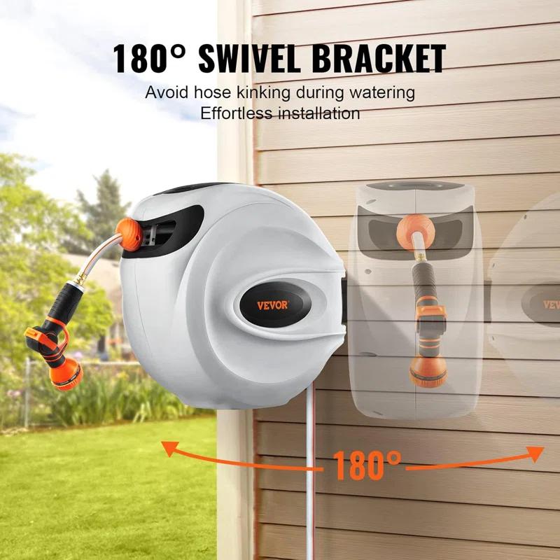 VEVOR Metal Wall Hose Reel