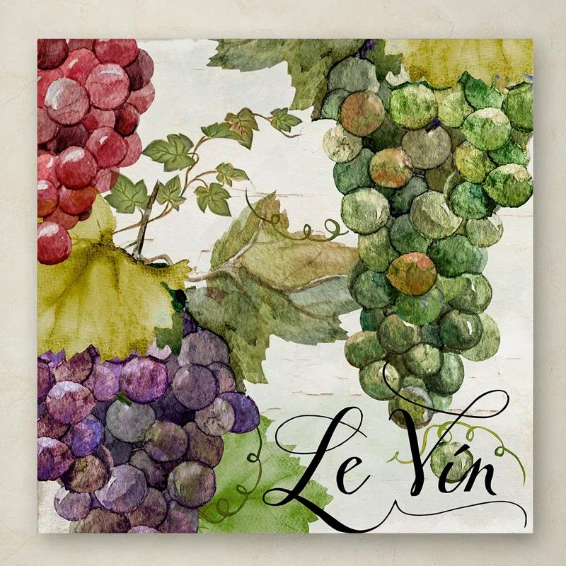 Trademark Fine Art Color Bakery " Wines Of Paris II " by Color Bakery