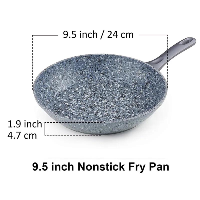 Cook N Home Aluminum Non-stick Frying Pan Omelette Pan