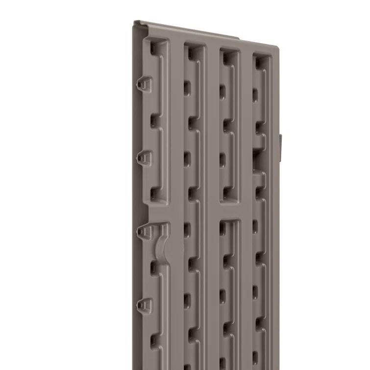 Suncast Suncast Outdoor 32.25 in. W x 24.75 in. D x 72 in. H Resin Vertical Tool Shed