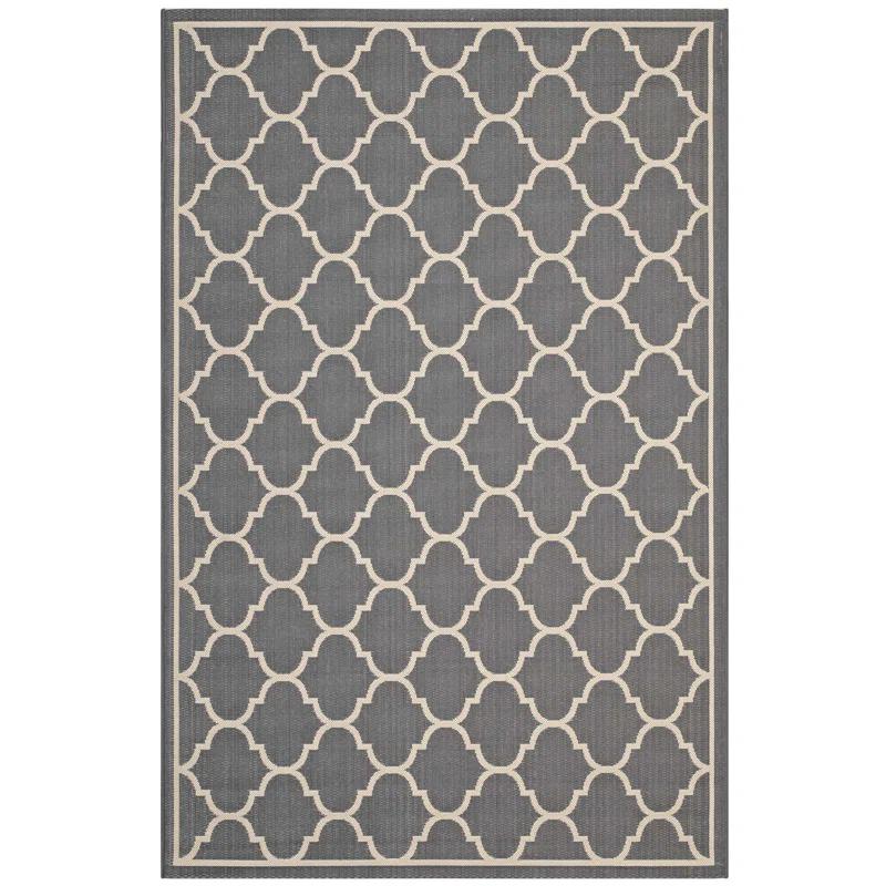 Modway Modway Avena Moroccan Quatrefoil Trellis Indoor and Outdoor Area Rug