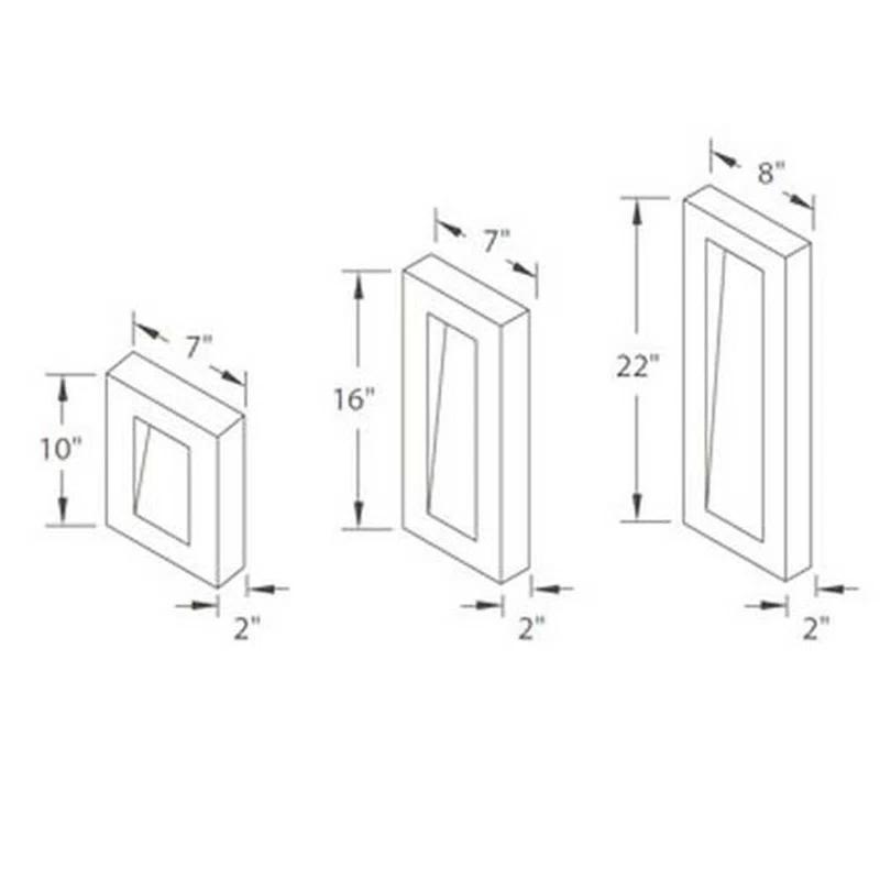 Modern Forms Urban Aluminum LED Wall Light