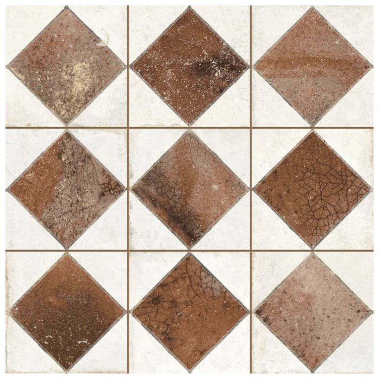 Kings Arles 13 In. X 13 In. Ceramic Floor And Wall Tile