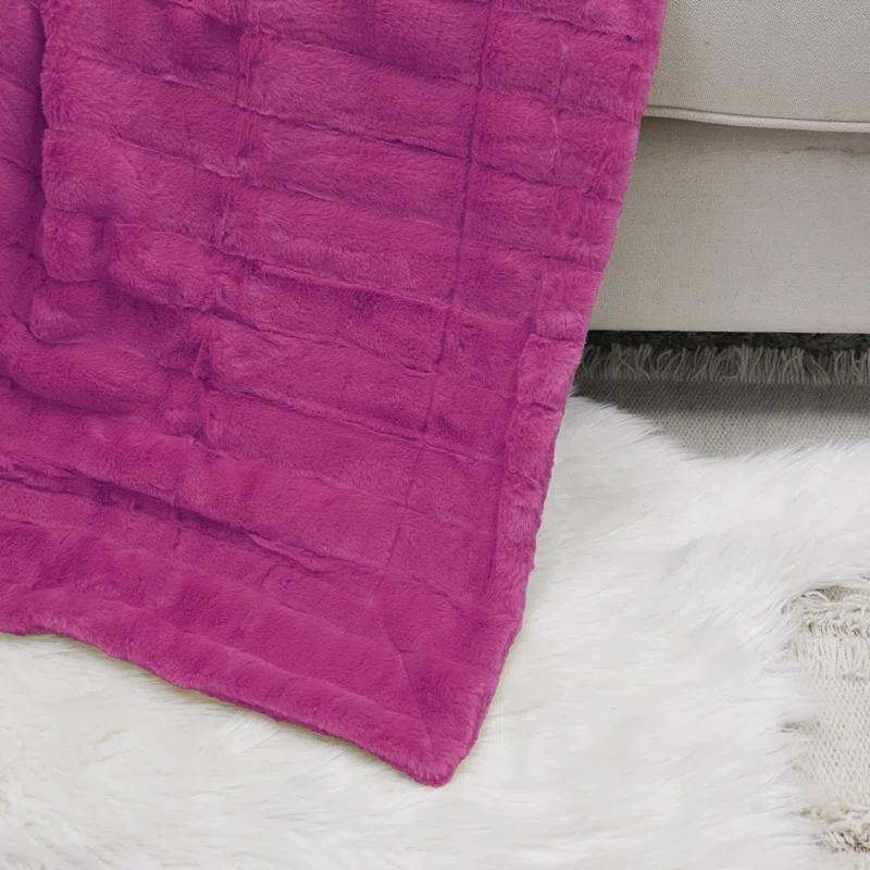 Home Soft Things Super Mink Throw Blanket