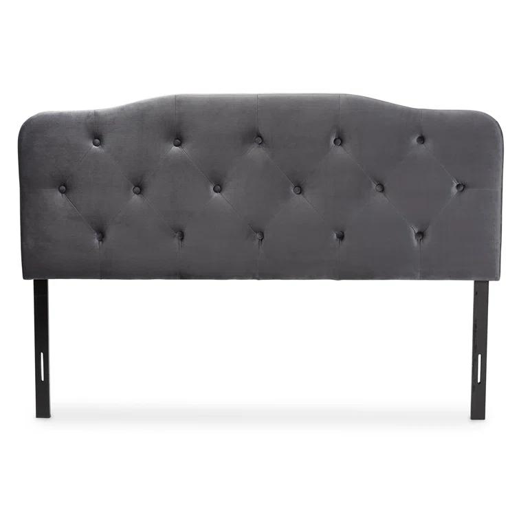 Corrigan Studio® Turek Velvet Upholstered Panel Headboard