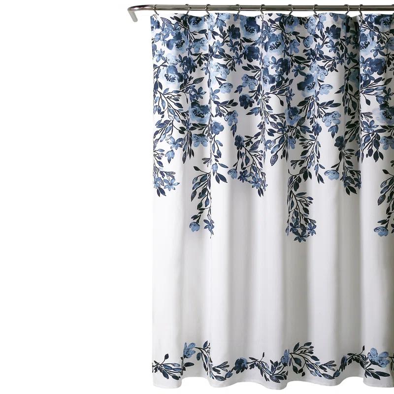 Lush Decor Tanisha Floral Shower Curtain