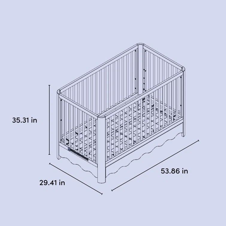 Storkcraft Casablanca Deluxe 5-In-1 Convertible Crib