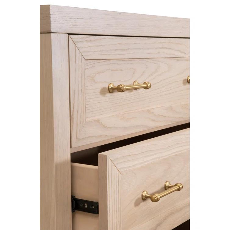 Loon Peak® Fujiko Solid Wood 66'' W 6 - Drawer Dresser