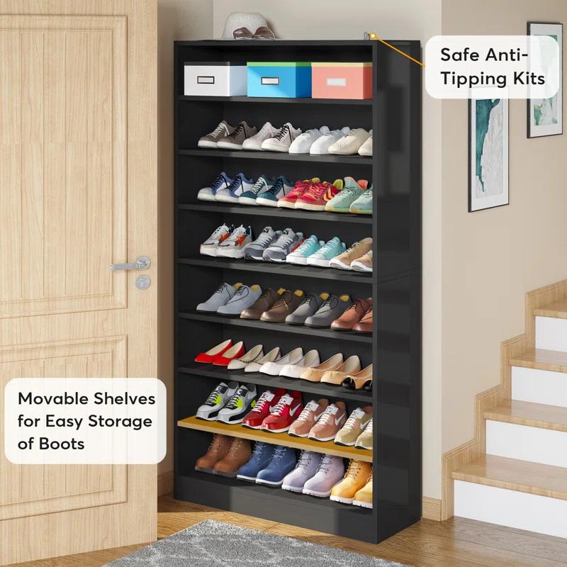 Latitude Run® 40 Pair Shoe Storage Cabinet