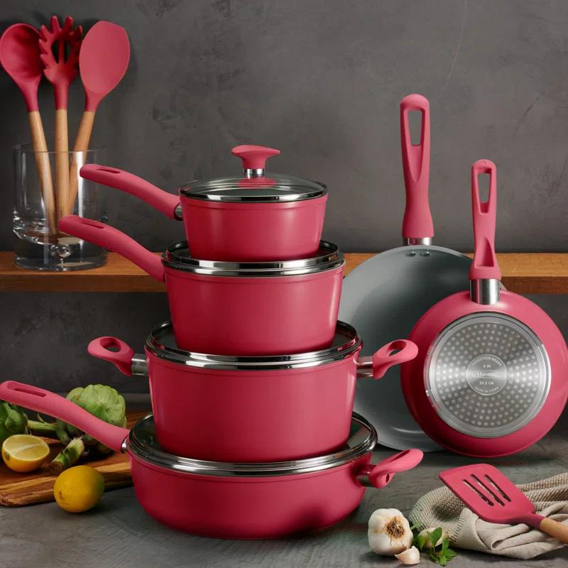 Tramontina Tramontina 14 Pc Ceramic Induction-Ready Cookware Set