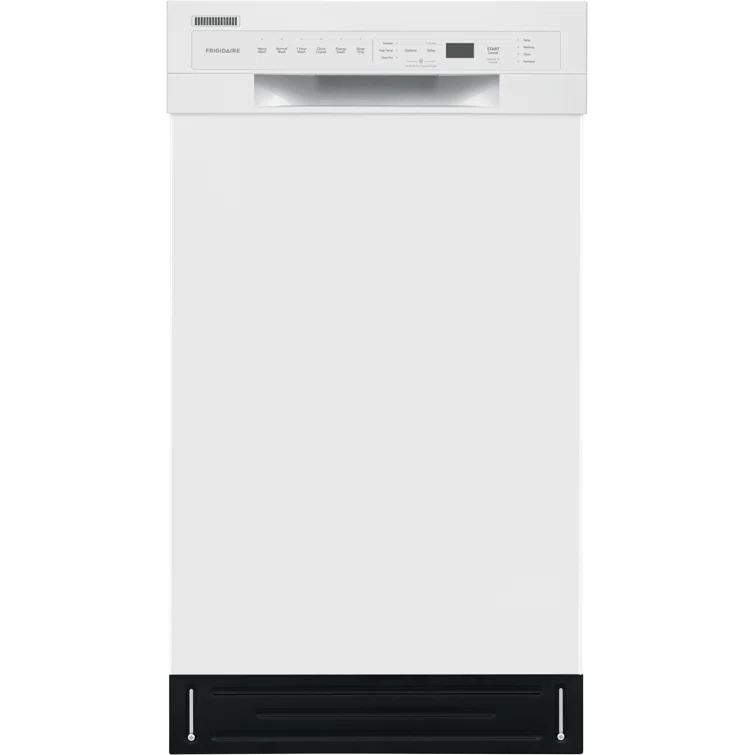 Frigidaire Frigidaire Series 18" 52 dBA Built-in Full Console Dishwasher with Cycle Status Indicators FFBD1831UW