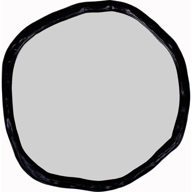 Rogelio Oval Mirror - Black
