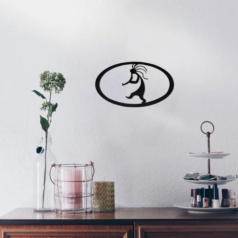 World Menagerie Handmade Traditional Entertainment Wall Decor on Metal