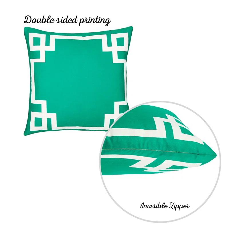 Apolena Albion Geometric Reversible Pillow Cover (Set of 2)