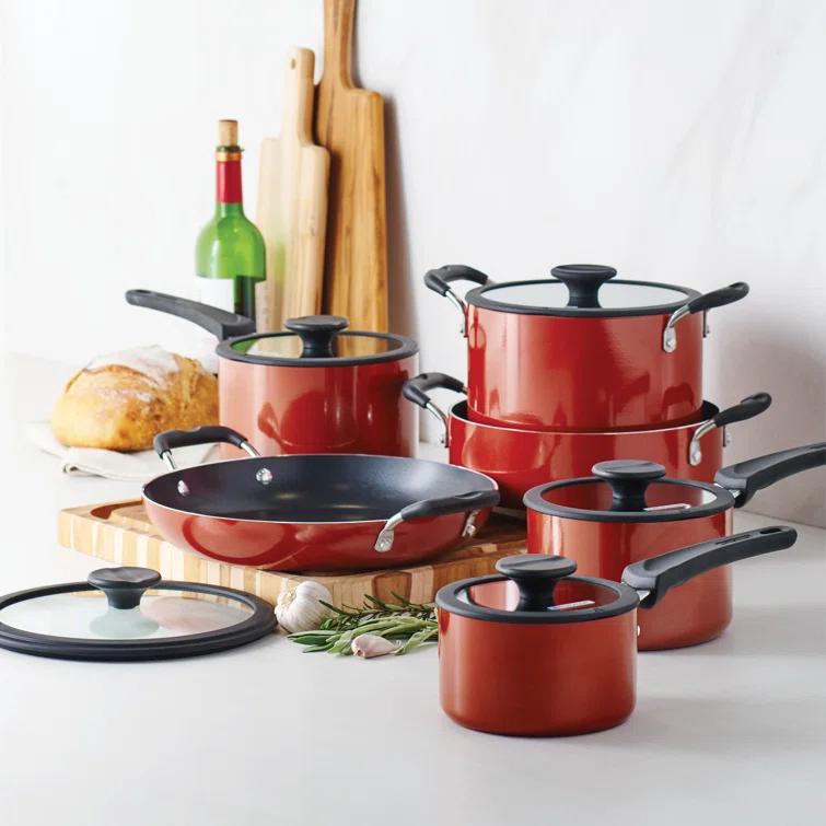 Tramontina Tramontina Aluminum Non Stick 11 Pc Nesting Cookware Set