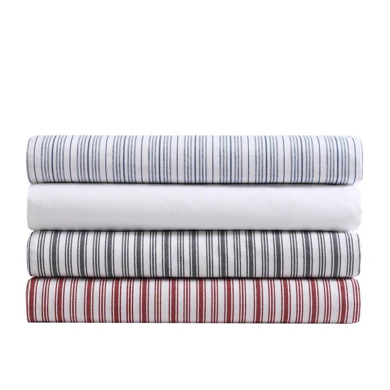 Nautica Percale Cotton Fully Elastic Fitted Sheet & Reviews | Wayfair