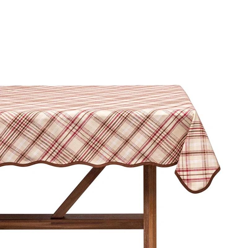 Juliska Harvest Tartan Square Tablecloth