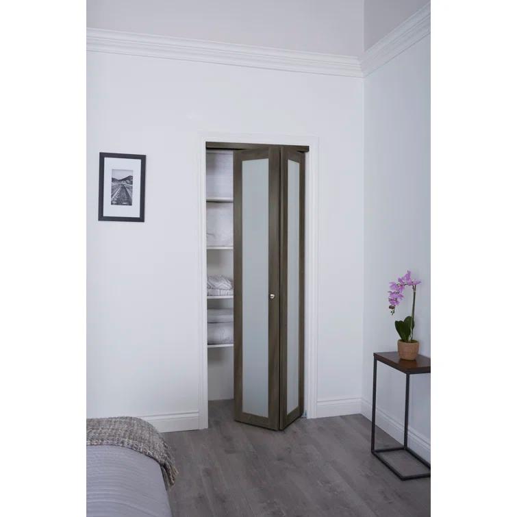 Renin Euro 3-Lite Glass Bi-Fold Door