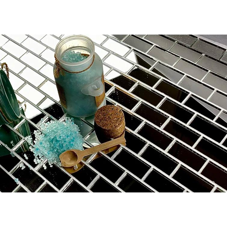 Abolos Reflections 1 x 2 Glass Mosaic Tile