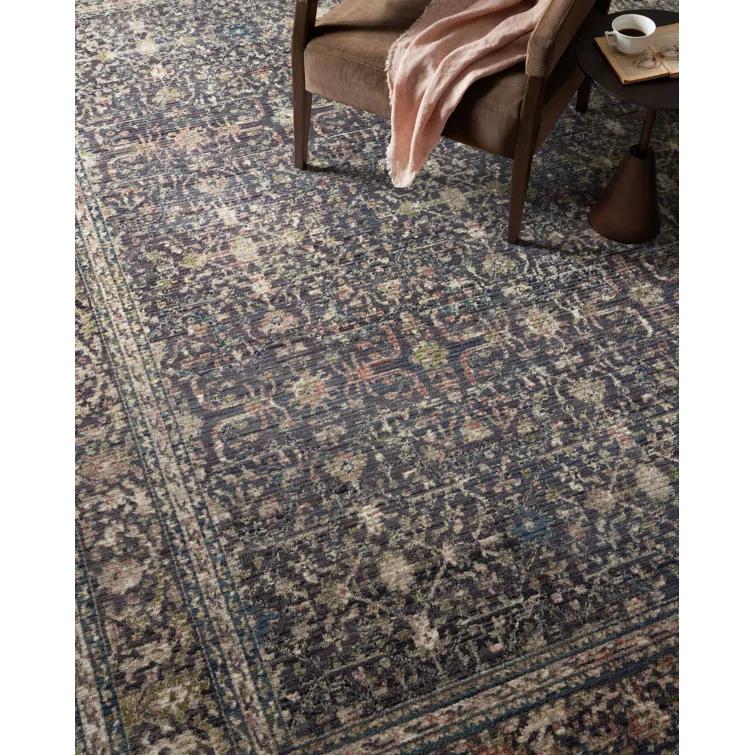 Jean Stoffer x Loloi Jean Stoffer x Loloi Bradbury Midnight / Multi Area Rug