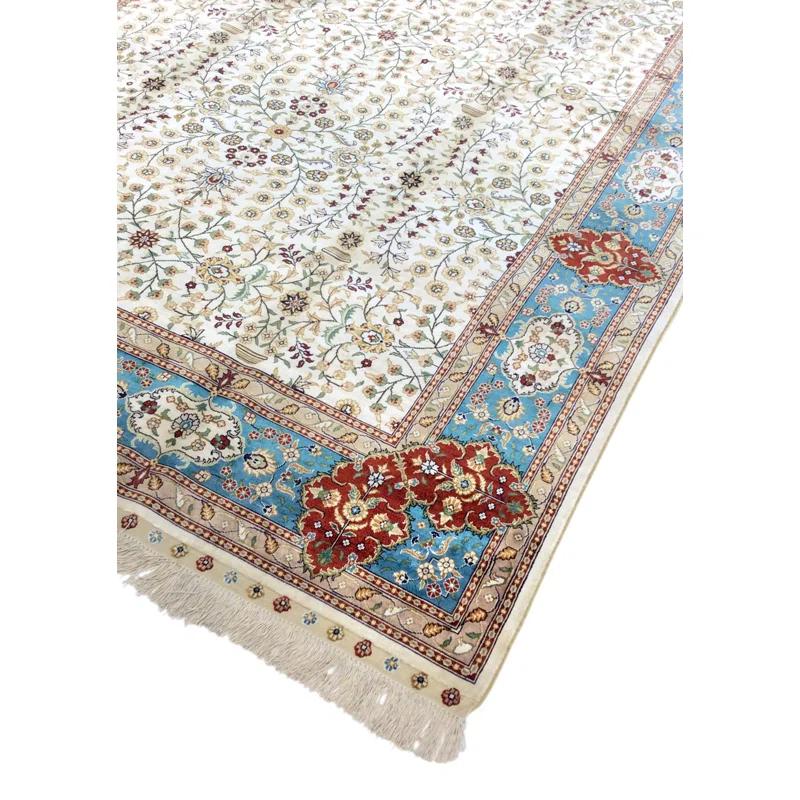 Pasargad Hereke One-of-a-Kind 5' X 8' 2010s Silk Area Rug in