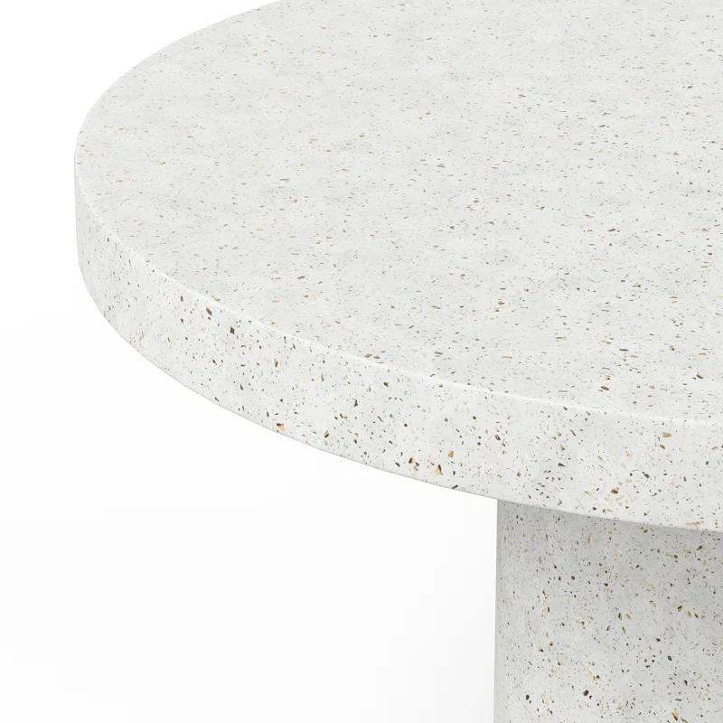 Maraca Concrete Pedestal Dining Table
