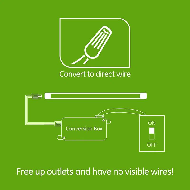 Enbrighten 18-inch Plug-In Linkable LED Under Cabinet Light Fixture