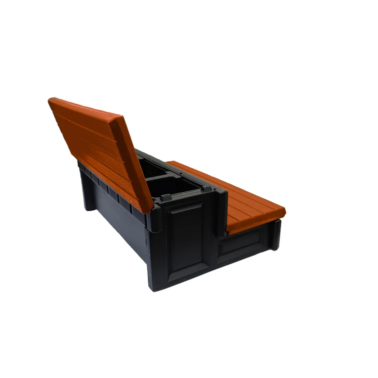 Confer Plastics Confer Plastics 36" Storage Spa Steps Espresso