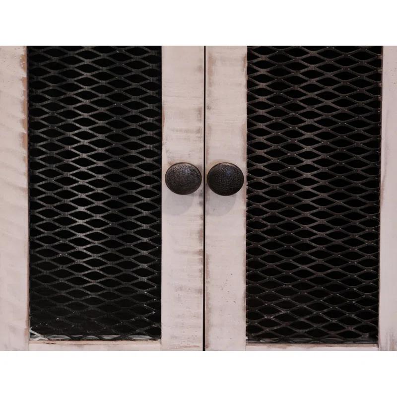 August Grove® Carolina 1 Mesh Door Chairside Table