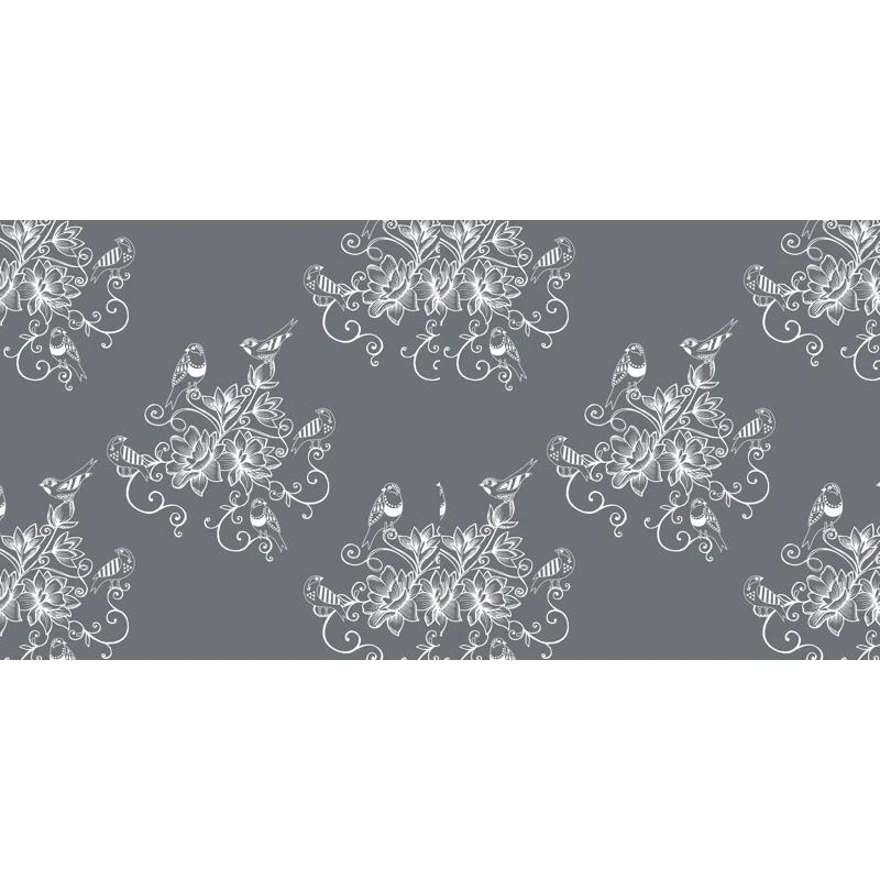 e by design Botanical Blooms Floral Indoor/Outdoor Reversible Throw Pillow