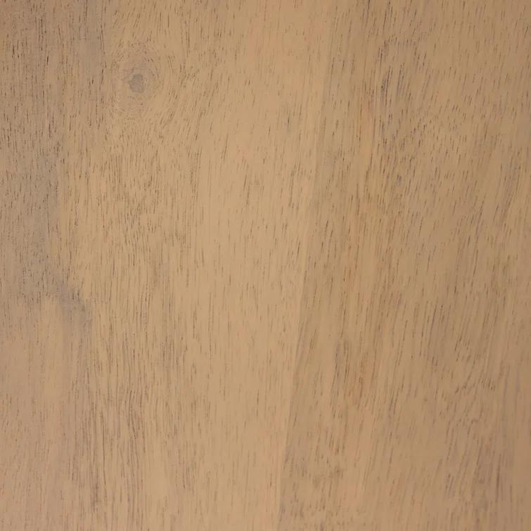 Natural Mango and Cane 96'' Sideboard with Iron Hardware