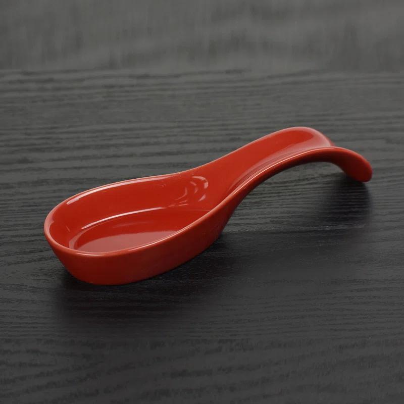 Red Barrel Studio® Newmont Ceramic / Porcelain Oval Spoon Rest