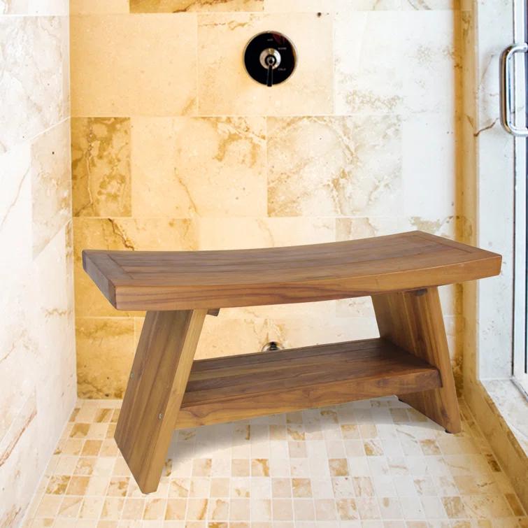 Aqua Teak Asia Teak Shower Bench