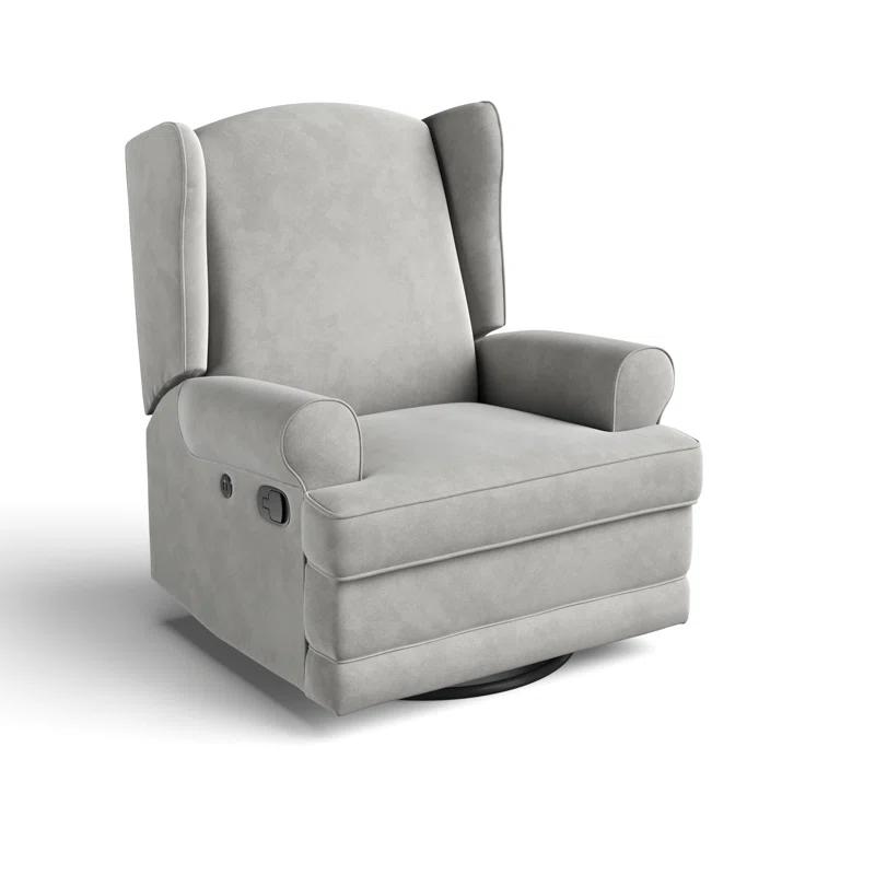 Serenity Swivel Reclining Glider with USB