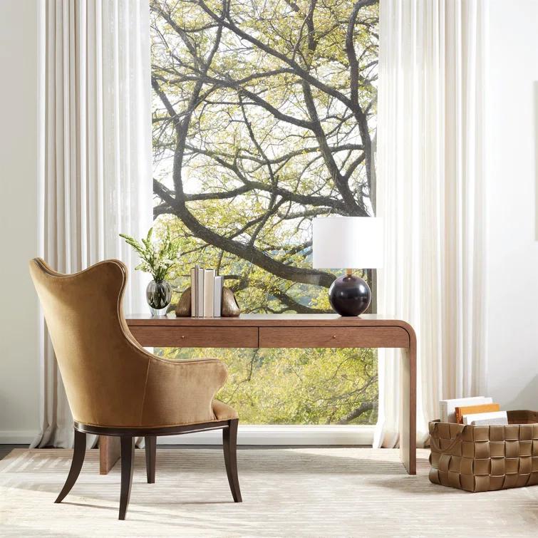 Global Views Soft Woven Leather Basket-Putty